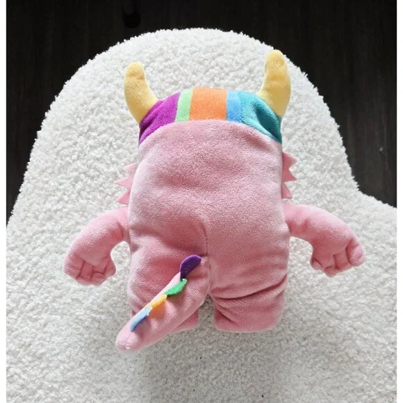 The Tooth Brigade Tooth Fairy Pillow - Pink Ollie Monster - CHILDREN Keepsake - Picture 3 of 4